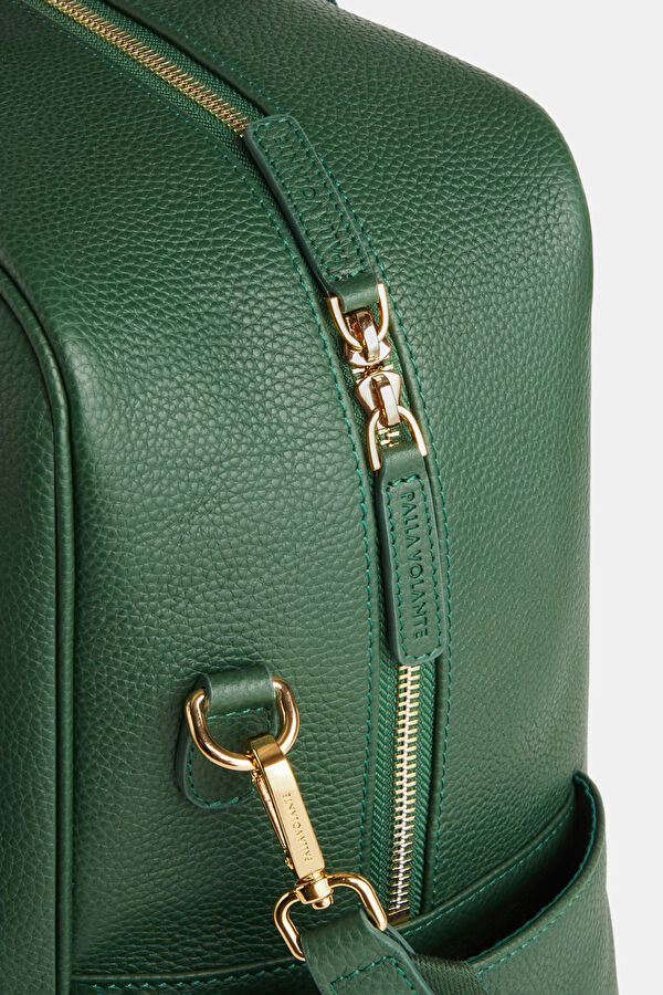 Circolo Grand Green Leather Bag 12