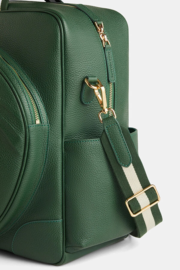 Circolo Grand Green Leather Bag 13