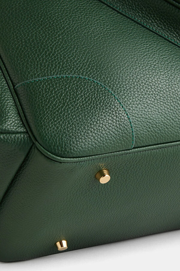 Circolo Grand Green Leather Bag 14