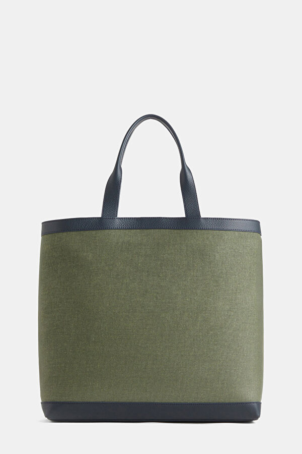 Donna Khaki Leather Bag 2