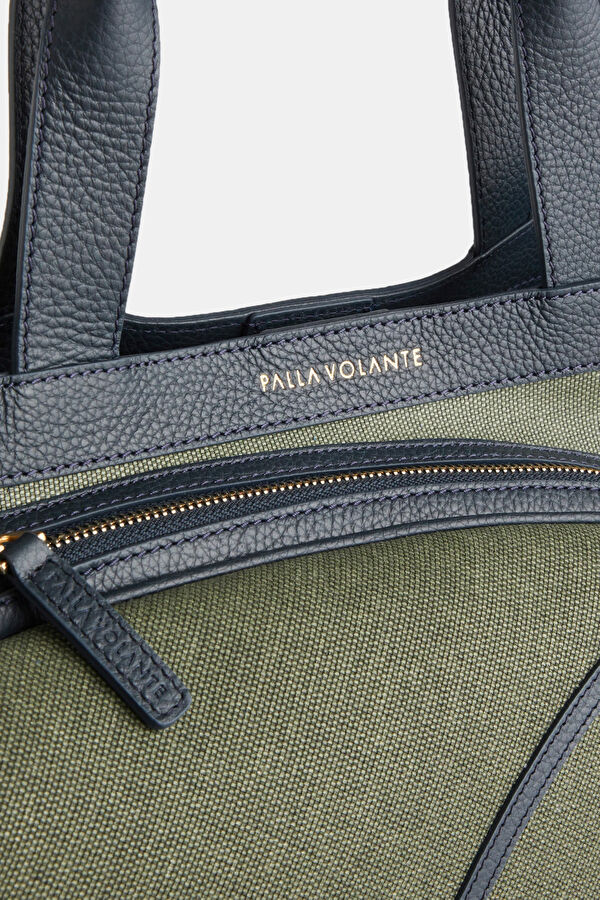 Donna Khaki Leather Bag 5