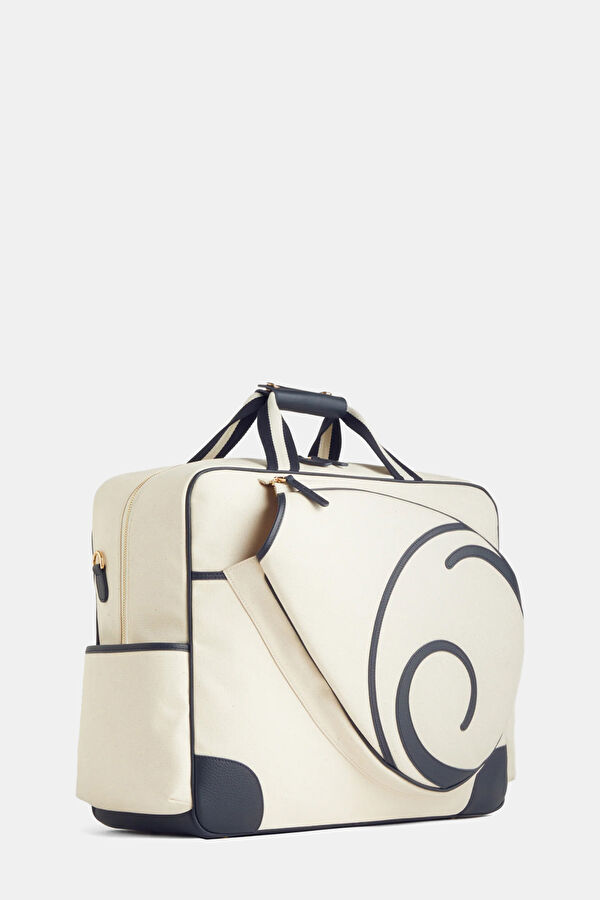 Cora Ecru Leather Bag 5