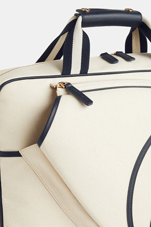 Cora Ecru Leather Bag 7