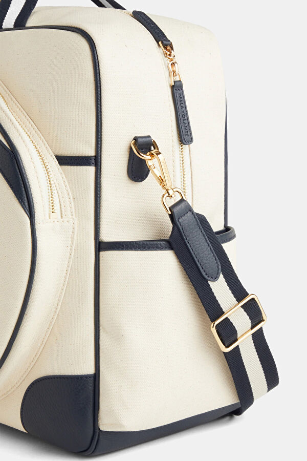 Cora Ecru Leather Bag 9