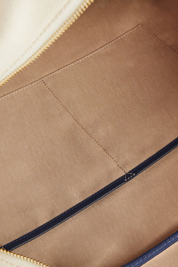 Cora Ecru Leather Bag 13