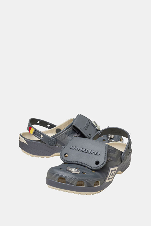 Umbro Classic Clog Dark Grey Men's Clogs 3